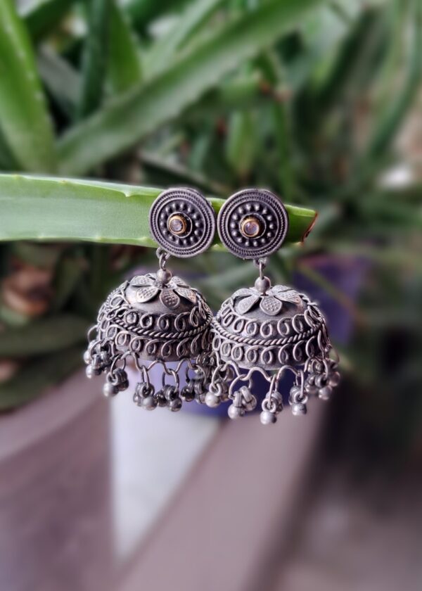 Oxidised earrings