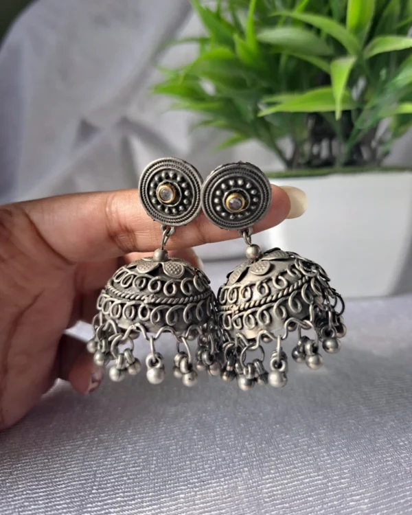 Oxidised earrings