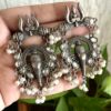 Ganesha Oxidised Earrings