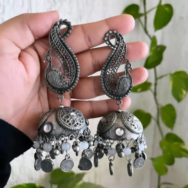 Oxidised Earrings