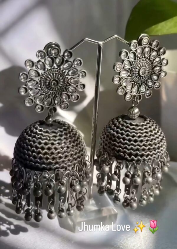 Oxidised Earrings